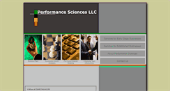 Desktop Screenshot of performancesciencesllc.biz